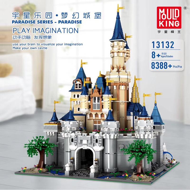 13132 8388Pcs Paradise Princess Cinderella Dream Castle Creator UCS Set Building Blocks Bricks 71040 16008 Kids 1 - LEPIN Germany