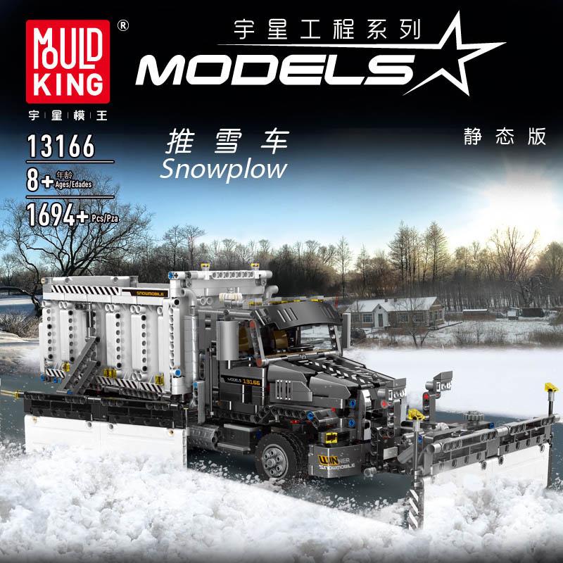 13166 MOULD KING Technic series The Snowplow Truck Model Building Blocks Bricks Kids Toys Boy s - LEPIN Germany