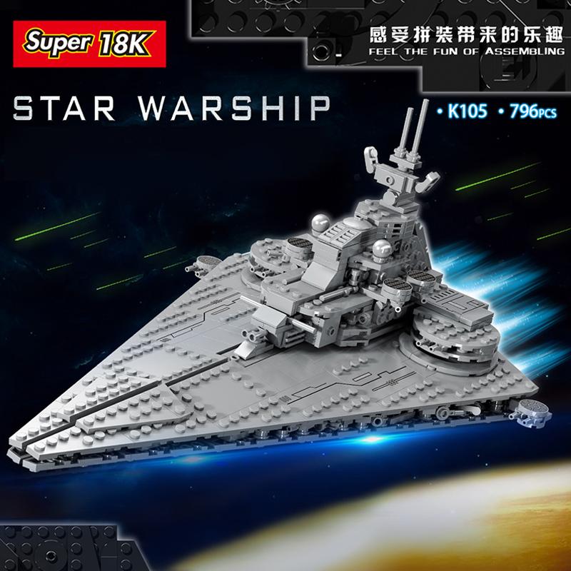 18K K105 Emperor Star Destroyer with 796 pieces 1 - LEPIN Germany