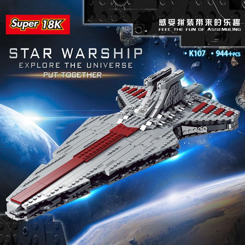 18K K107 Republic Attack Cruiser with 944 pieces 1 - LEPIN Germany