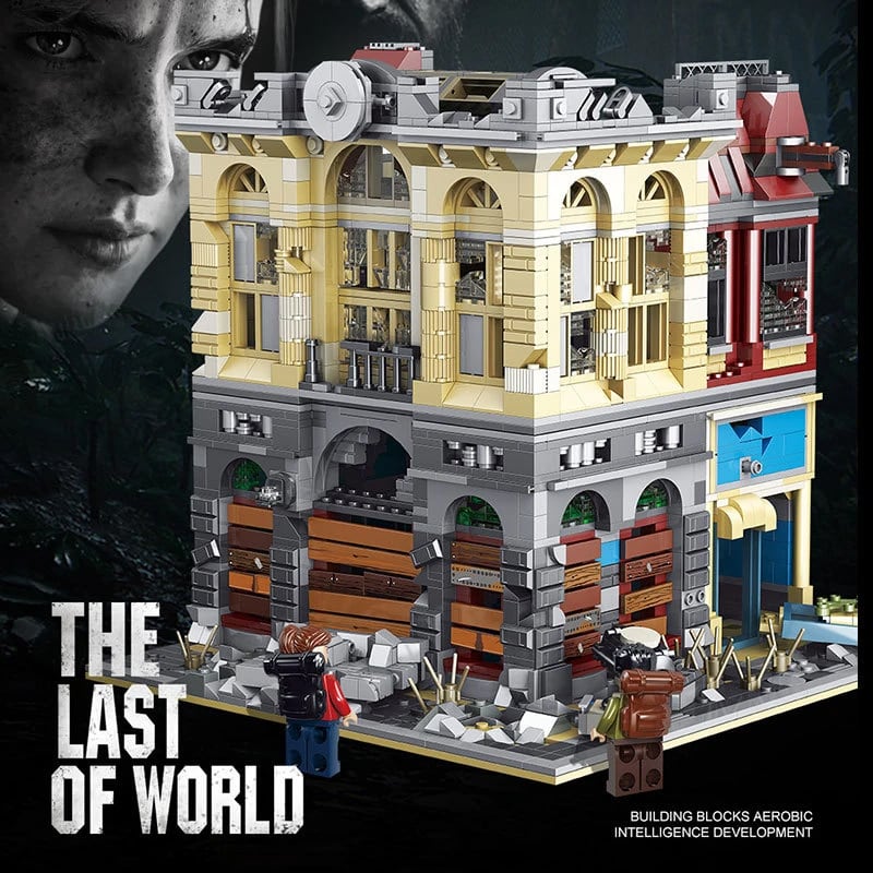 18k k126 doomsday building block bank headquarters in the last of the world moc 41175 6100 - LEPIN Germany