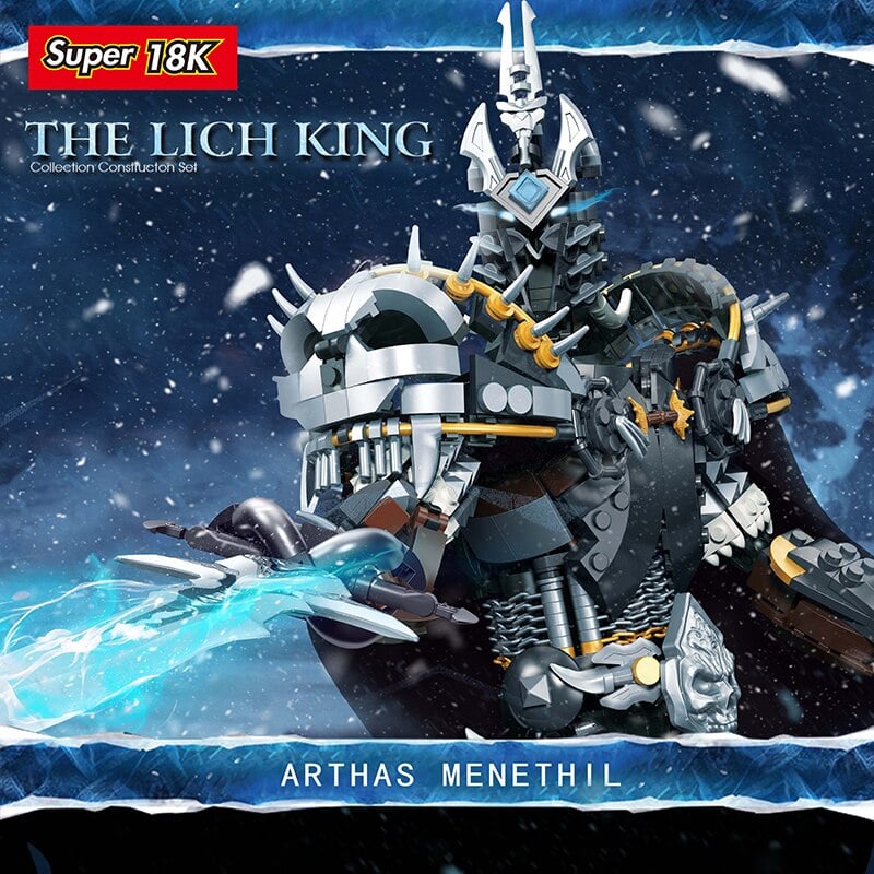 18k k83 world of warcraft the lich king arthas 8966 - LEPIN Germany