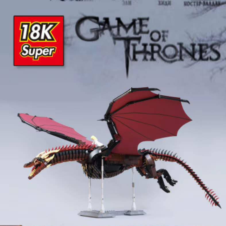 18k k89 drogon dragon game of thrones by martin ot 6113 - LEPIN Germany