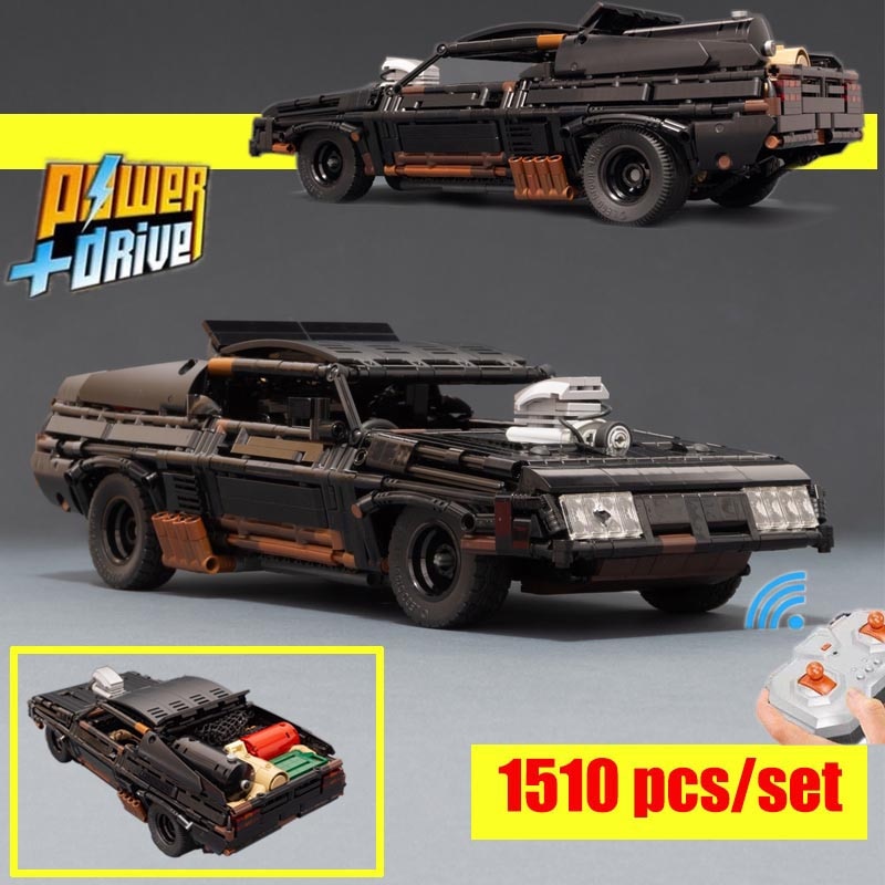 2020 New Black Interceptor RC Muscle Car Supercar MOC 35846 Technic Model blocks Building Blocks Bricks - LEPIN Germany