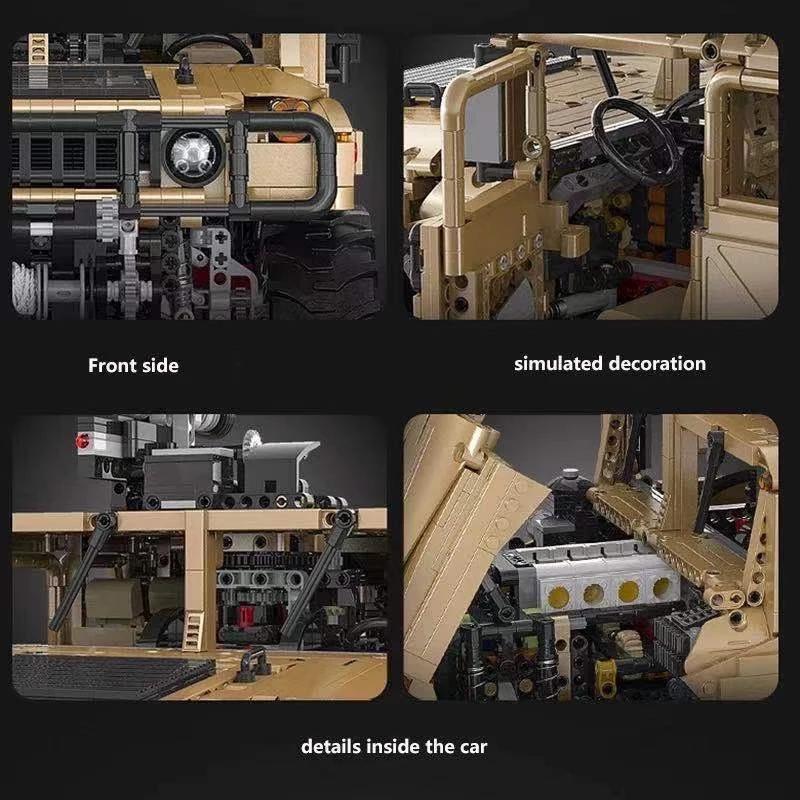 CADA C61036 18 HUMVEE with 3935 pieces 9 - LEPIN Germany