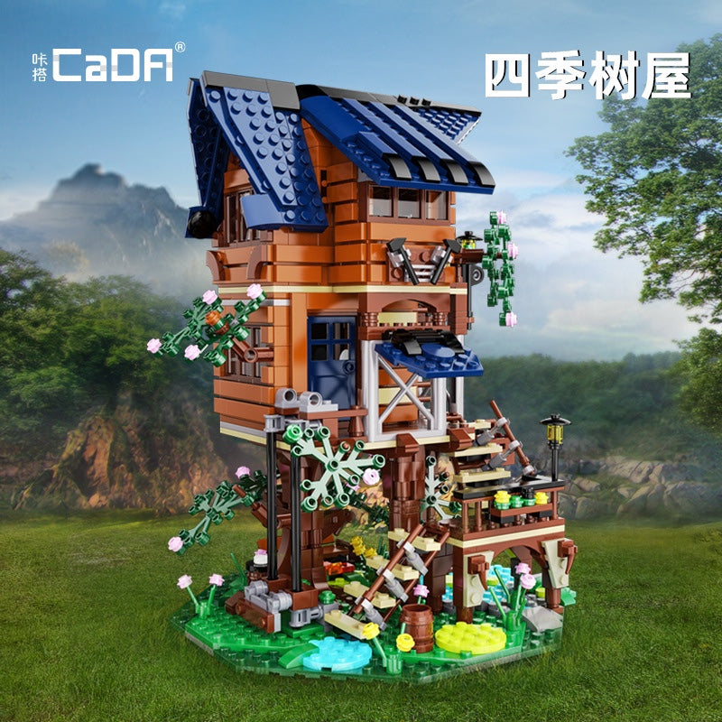 CADA C66004 Four Seasons Treehouse with 1155 pieces 1 - LEPIN Germany