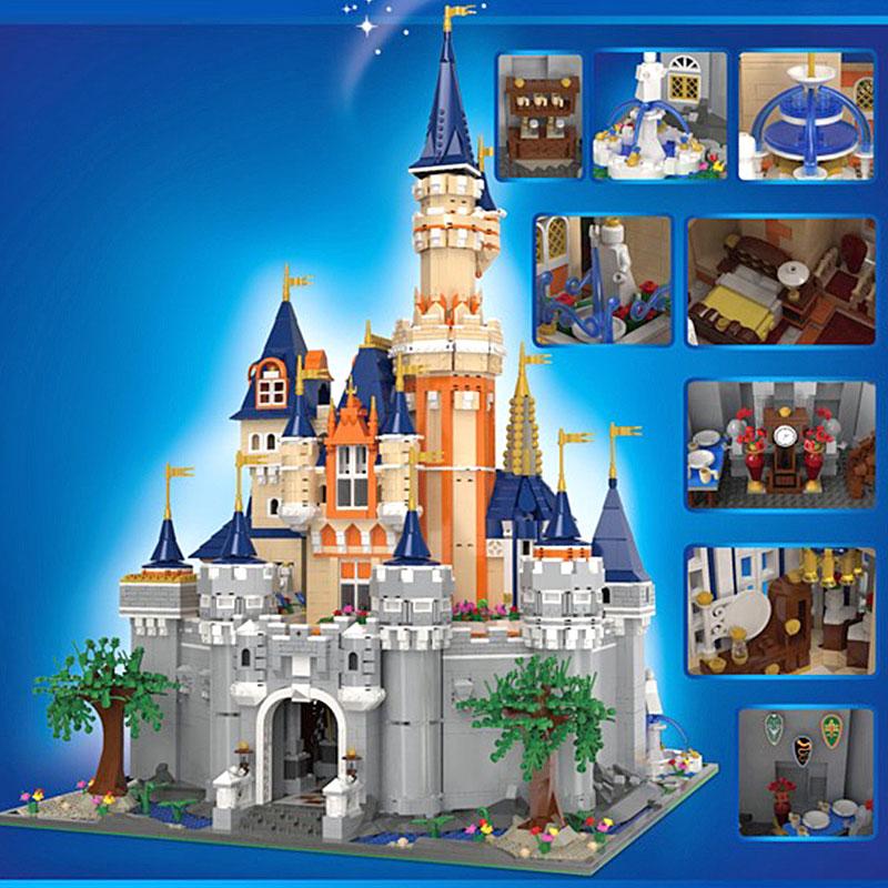 DHL Movie Toys Compatible With Legoings 71040 16008 Cinderella Princess Castle Set Building Blocks Bricks Kids 1 - LEPIN Germany