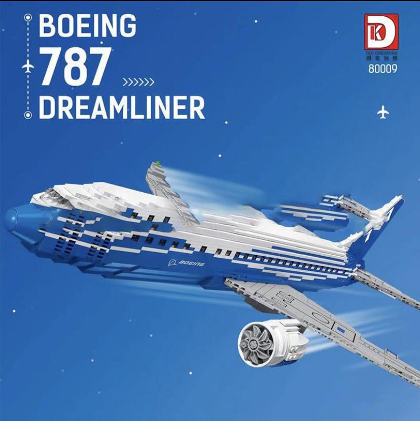 DK 80009 BOEING 787 with 1353 pieces 1 - LEPIN Germany