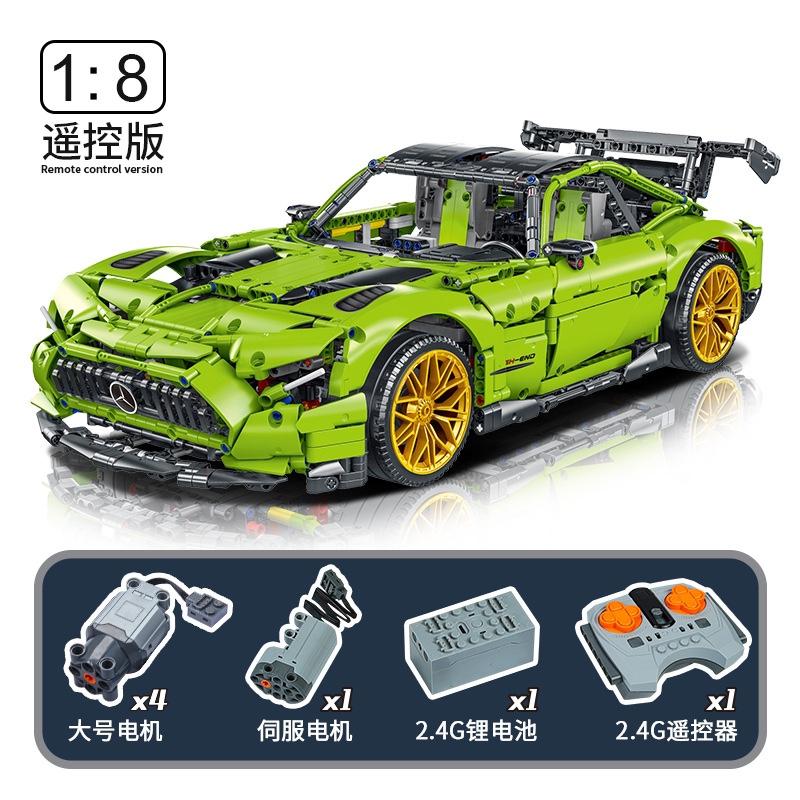 FEI FAN F10001 18 Benz Green AMG with 2898 pieces 2 - LEPIN Germany