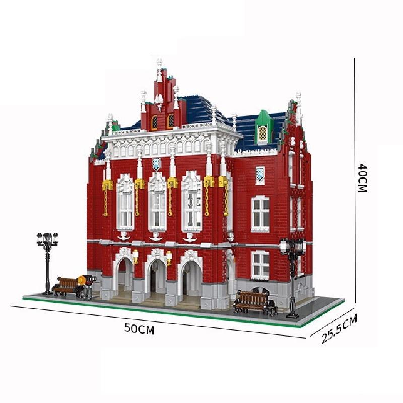 JIE STAR 89123 The Red Brick University with 6355 pieces 3 - LEPIN Germany