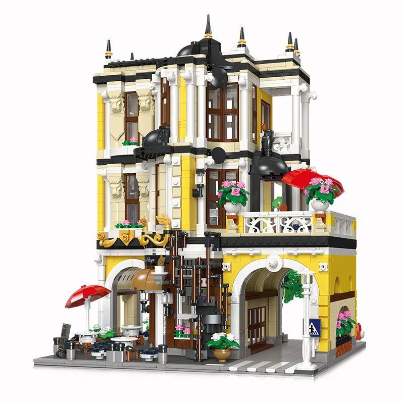 JIE STAR 89124 The Tea Shop with 2980 pieces 1 - LEPIN Germany