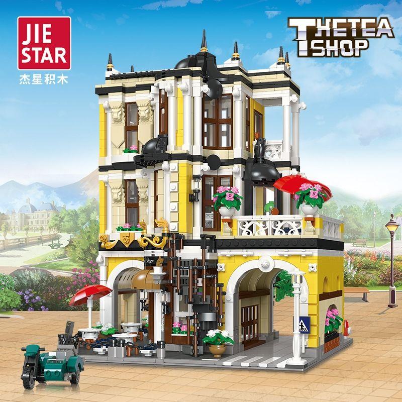 JIE STAR 89124 The Tea Shop with 2980 pieces 4 - LEPIN Germany