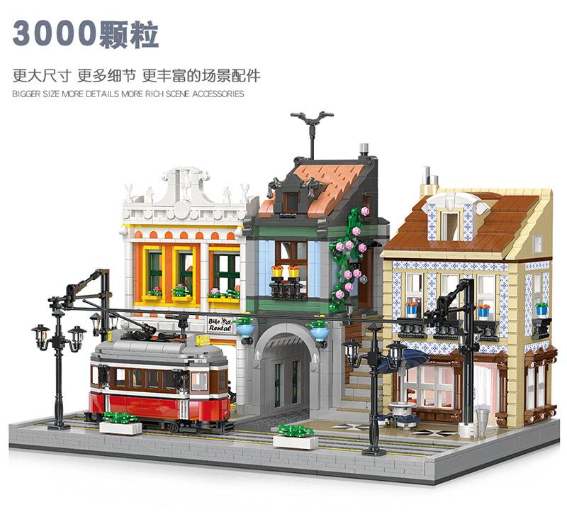 JIE STAR 89132 The Lisbon Tram with 3080 pieces 5 - LEPIN Germany