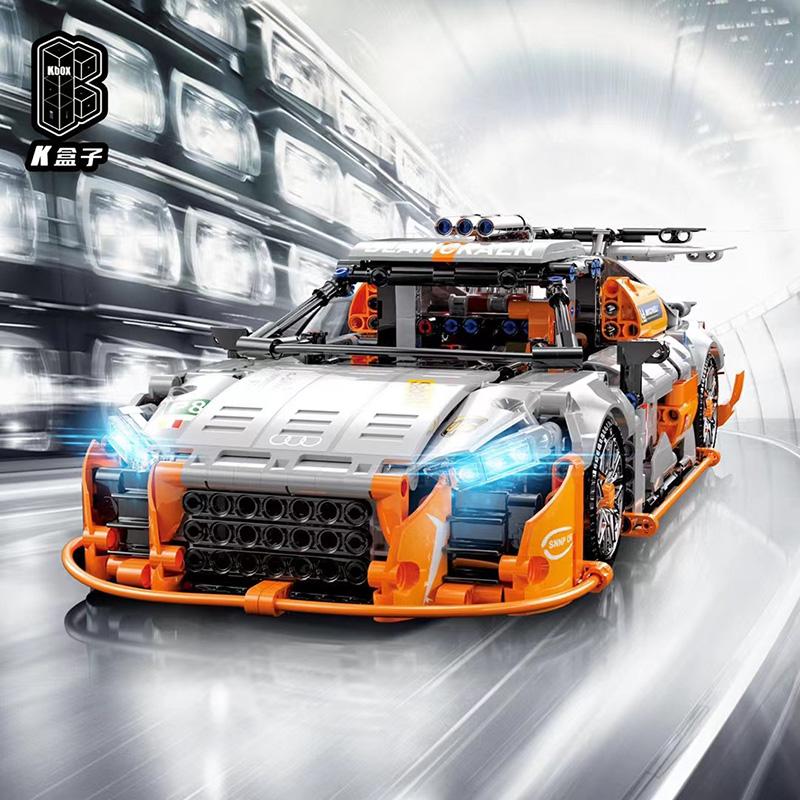 K BOX 10215 Audi R8 with 1435 pieces 6 - LEPIN Germany