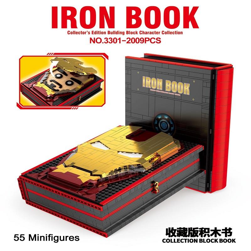 LEJI 3301 Iron Man Book with 2009 pieces 1 - LEPIN Germany