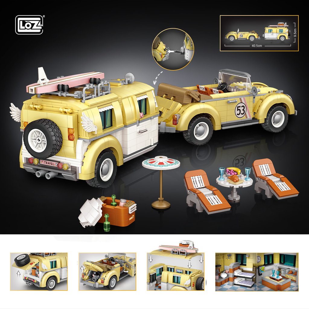 LOZ 1130 Station Wagon with 2228 pieces 2 - LEPIN Germany