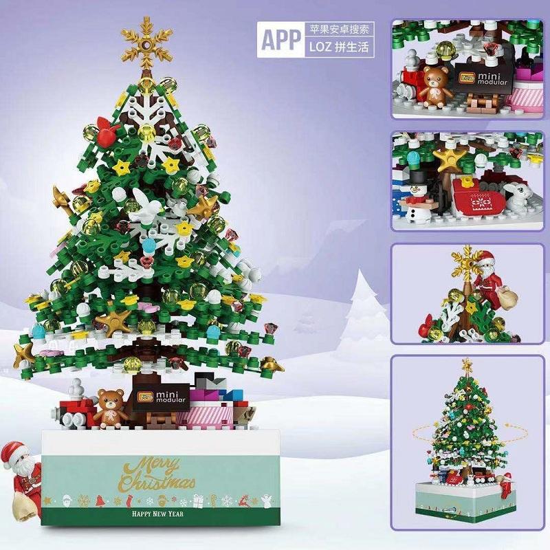 LOZ 1237 Christmas Tree Music Box with 506 pieces 1 - LEPIN Germany