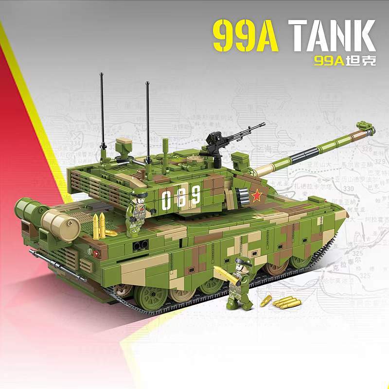 MILITARY QuanGuan 100189 99A Tank 5 - LEPIN Germany