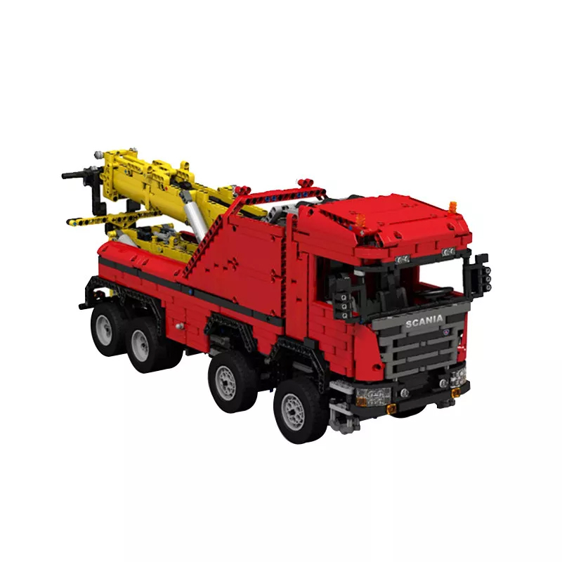 MOC 0583 Scania 8x8 Extreme Tow Truck Technic by JaapTechnic MOC FACTORY 2 - LEPIN Germany