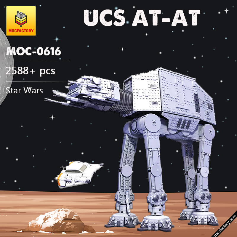 MOC 0616 UCS AT AT Star Wars by Aniomylone MOC FACTORY 2 - LEPIN Germany