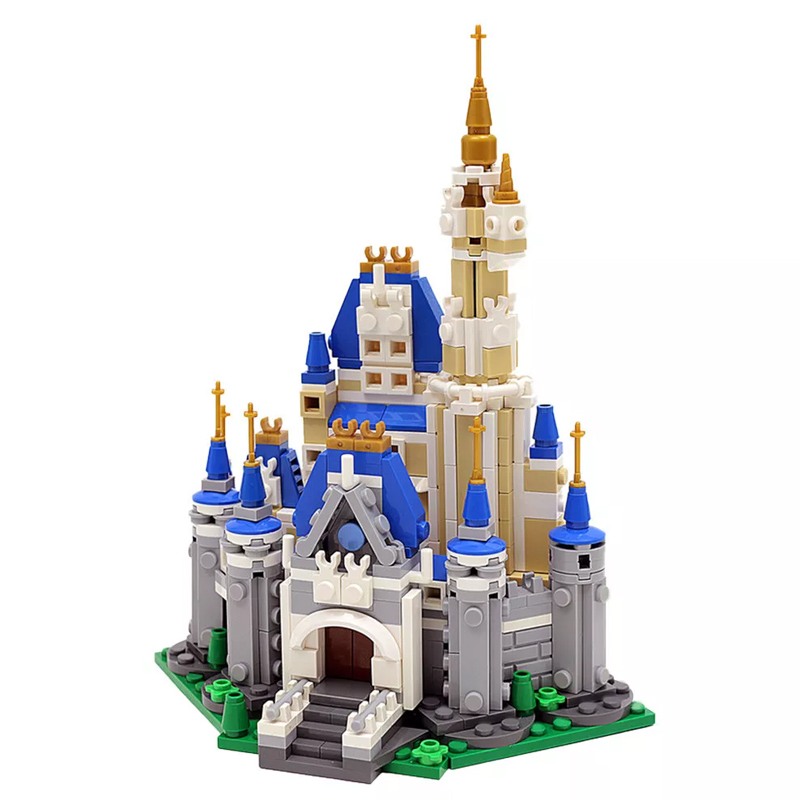 MOC 12492 LEGO Magical Cinderellas Castle Movie by buildbetterbricks MOC FACTORY 2 - LEPIN Germany