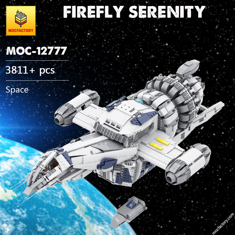 MOC 12777 FIREFLY SERENITY Space by Polyprojects MOC FACTORY - LEPIN Germany