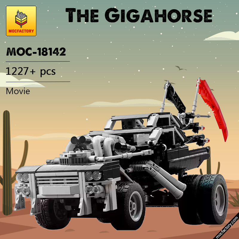 MOC 18142 The Gigahorse Mad Max Movie by brickvault MOC FACTORY - LEPIN Germany