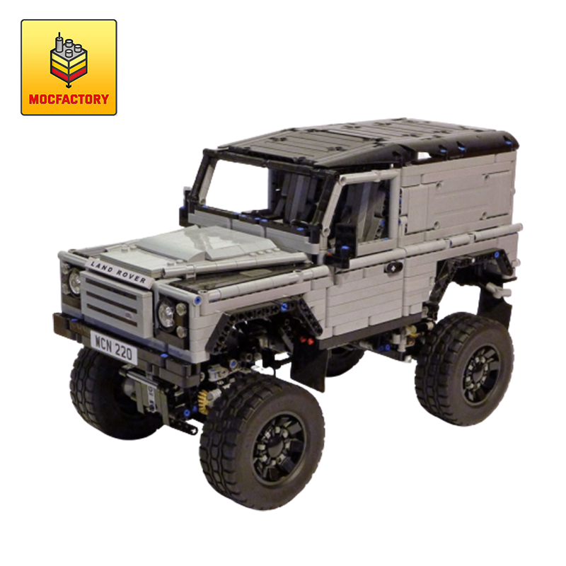 MOC 1872 Landrover Defender 90 X Tech by JaapTechnic MOC FACTORY 3 - LEPIN Germany