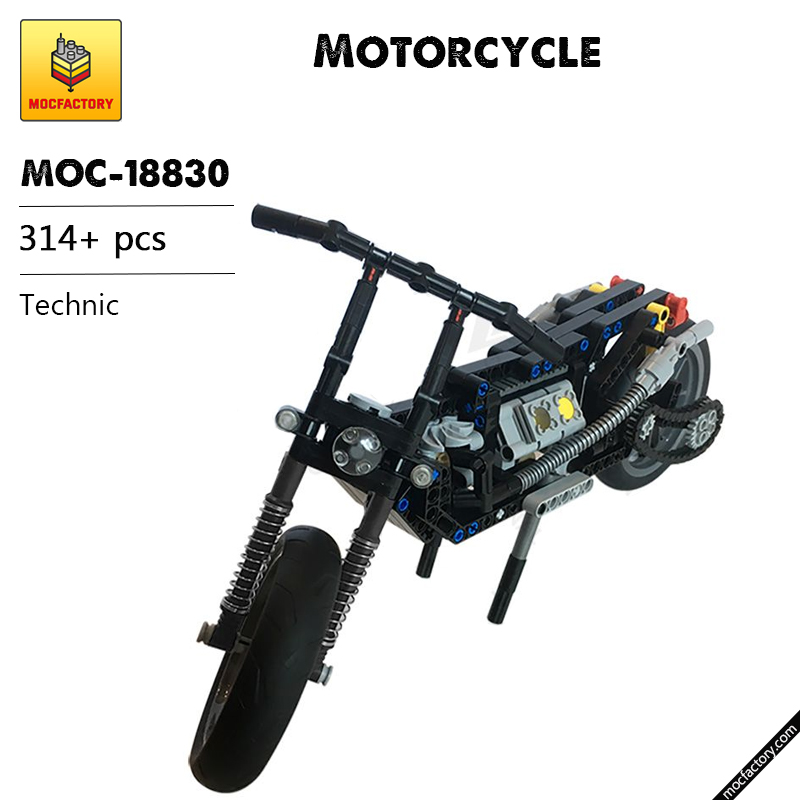 MOC 18830 Motorcycle Technic by MP Factory MOC FACTORY - LEPIN Germany