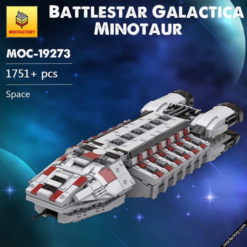 MOC 19273 Battlestar Galactica Minotaur Space by Ezra Price MOC FACTORY - LEPIN Germany