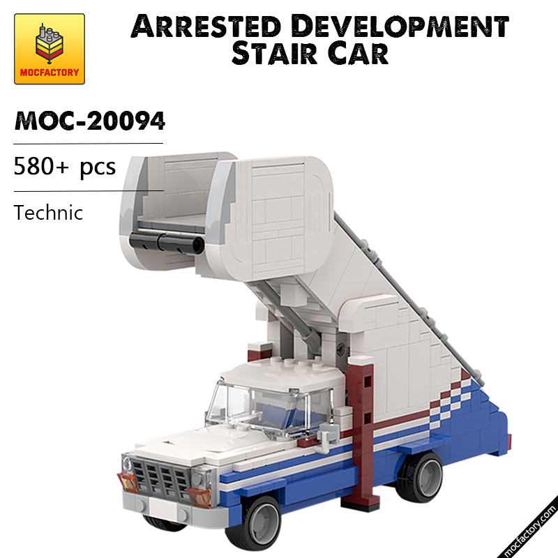 MOC 20094 Arrested Development Stair Car Technic by mkibs MOC FACTORY - LEPIN Germany