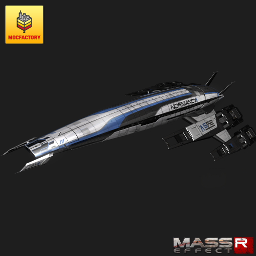 MOC 21541 Mass Effect 3 Normandy SR 2 by ElijahLittle MOC FACTORY 1 1 - LEPIN Germany