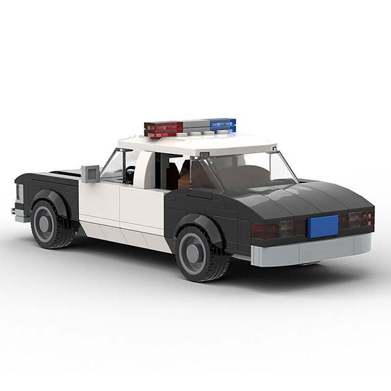 MOC 22397 Die Hard 1979 LAPD Chevrolet Impala Police Car Movie by mkibs MOC FACTORY 2 - LEPIN Germany