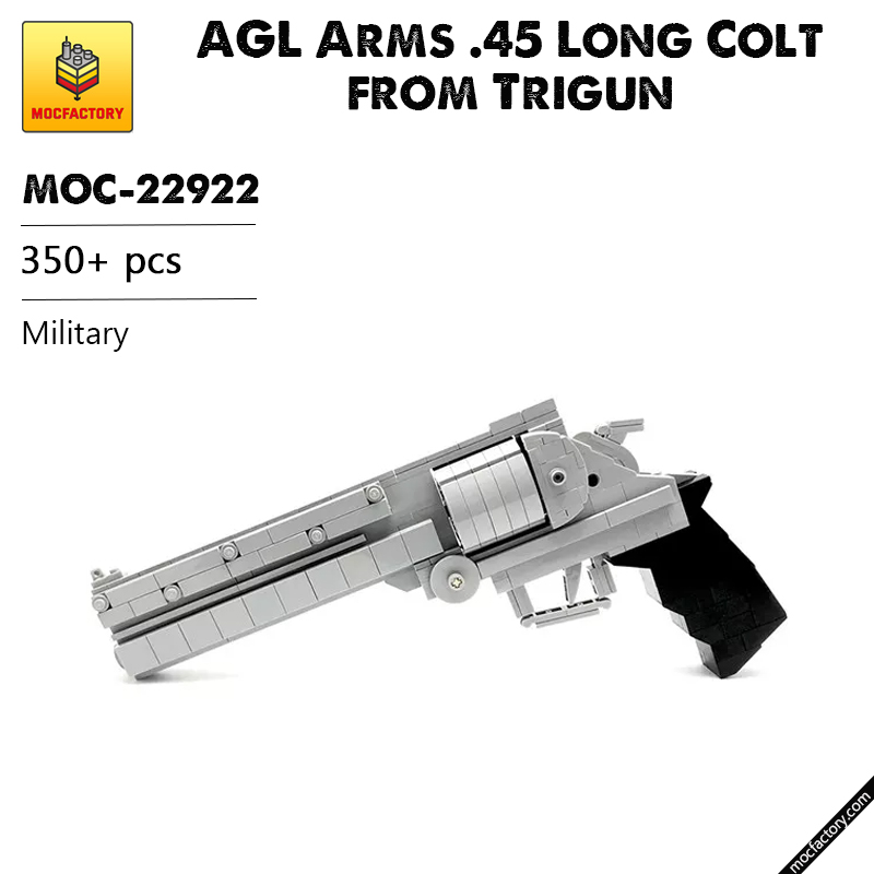 MOC 22922 AGL Arms .45 Long Colt from Trigun Military by Lioncity Mocs MOC FACTORY - LEPIN Germany