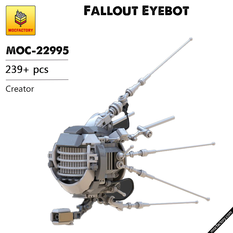 MOC 22995 Fallout Eyebot Creator by daarken MOC FACTORY - LEPIN Germany