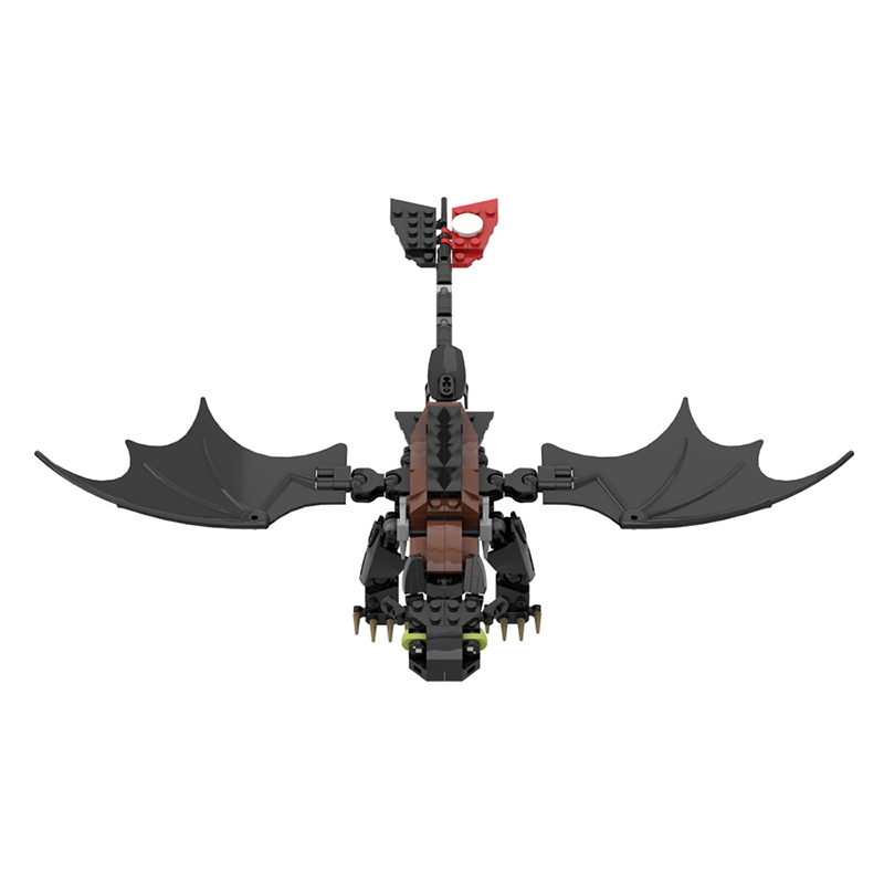 MOC 23064 Toothless How to Train Your Dragon Movie by buildbetterbricks MOC FACTORY 5 - LEPIN Germany