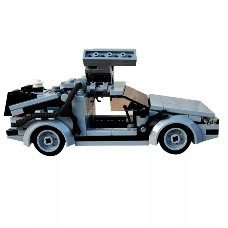 MOC 23436 Delorean from BACK TO THE FUTURE in minifig scale Technic by Florian Wayne MOC FACTORY 7 - LEPIN Germany