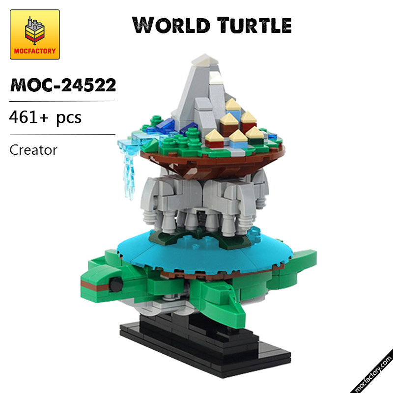 MOC 24522 World Turtle Creator by JKBrickworks MOC FACTORY - LEPIN Germany