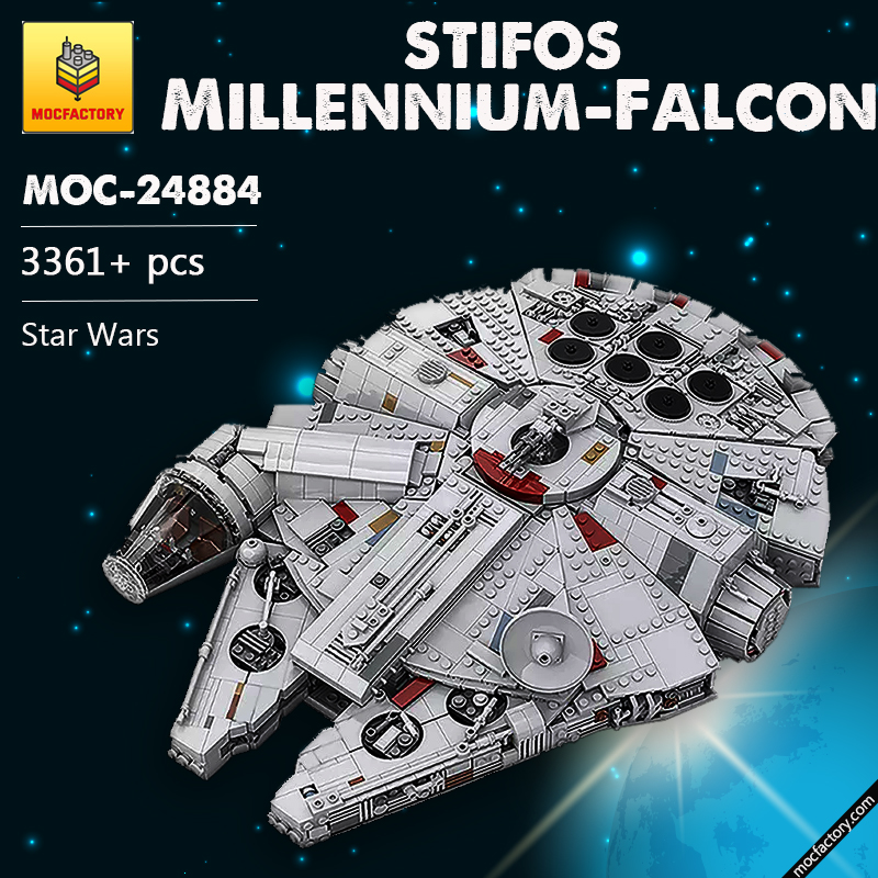 MOC 24884 stifos Millennium Falcon by stifos MOC FACTORY 6 - LEPIN Germany