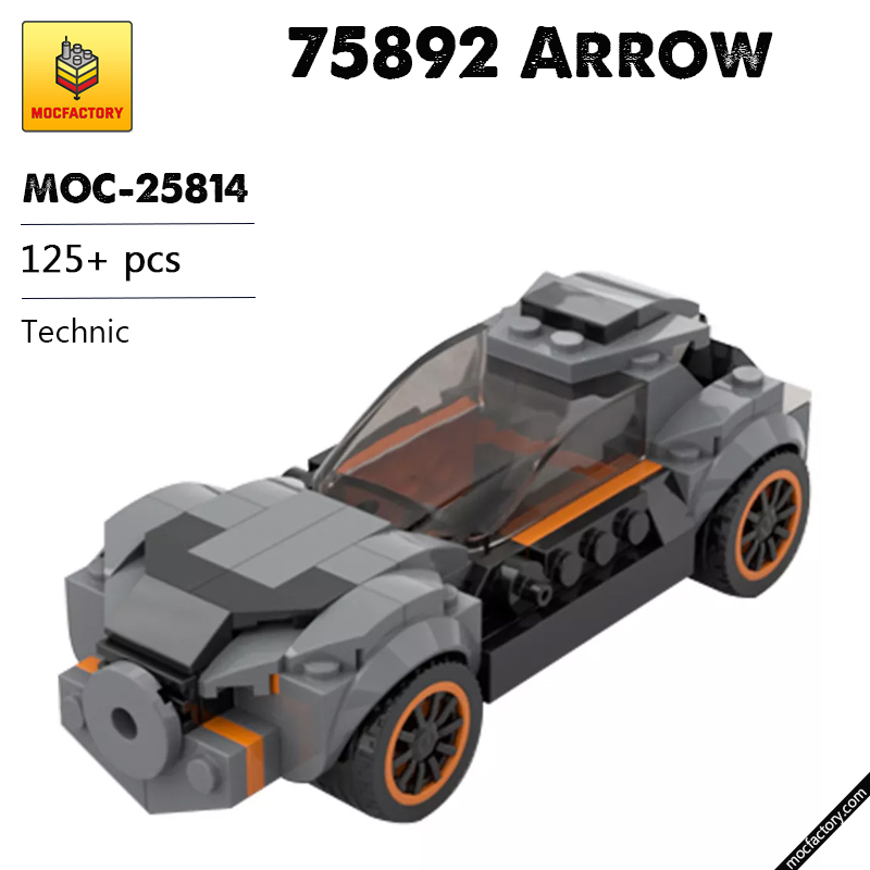 MOC 25814 75892 Arrow Technic by Lego Dark Side MOC FACTORY - LEPIN Germany
