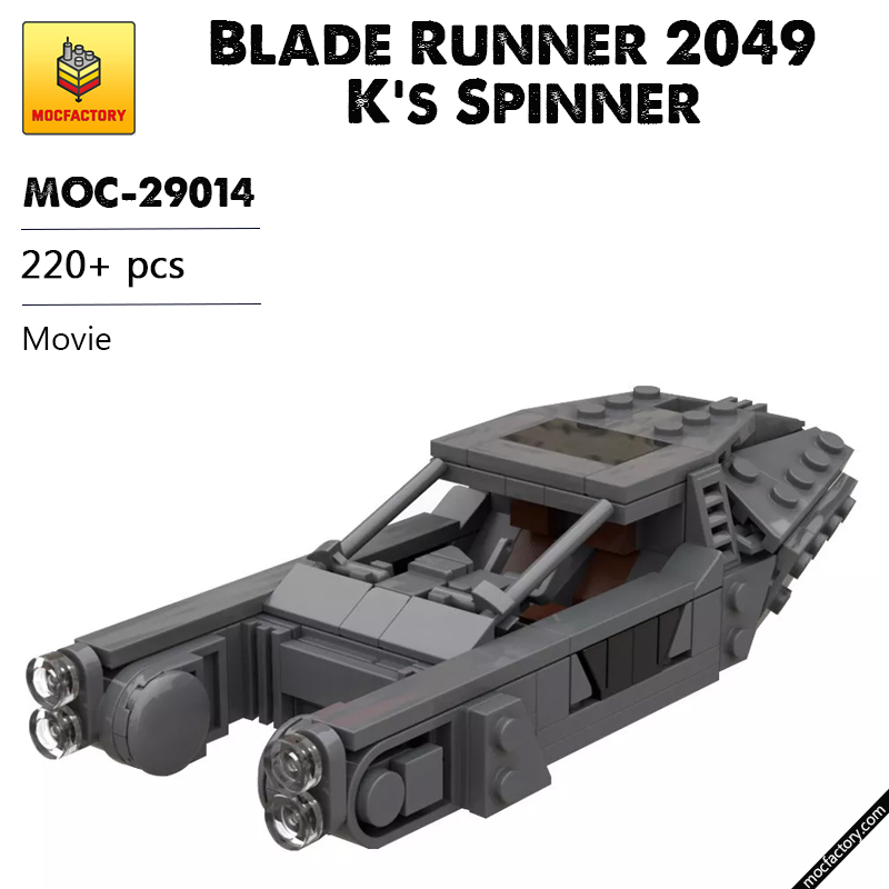 MOC 29014 Blade Runner 2049 Ks Spinner Movie by Dasadles MOC FACTORY - LEPIN Germany