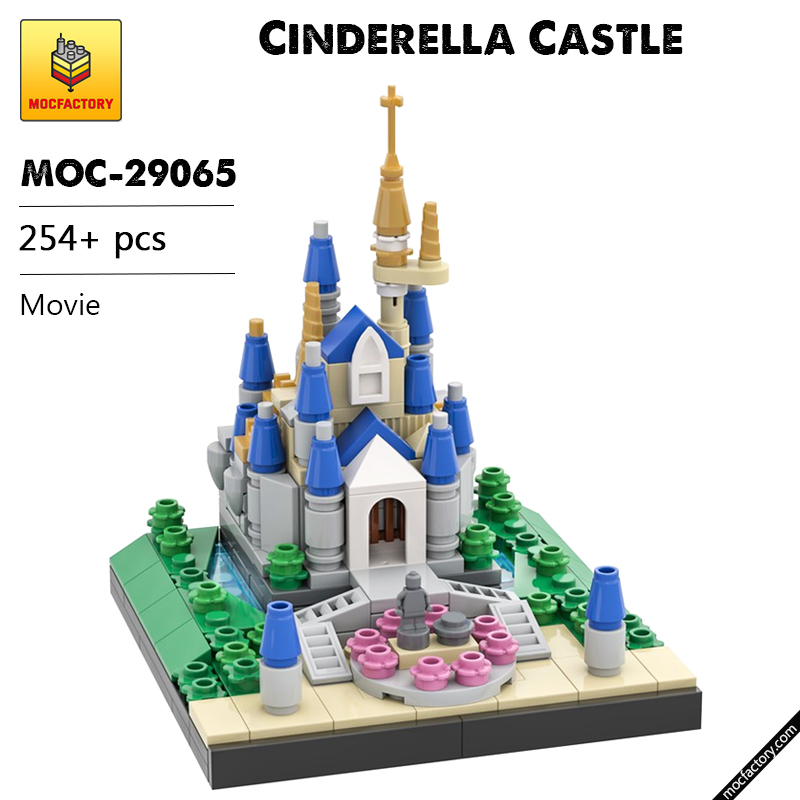 MOC 29065 Cinderella Castle Movie by benbuildslego MOC FACTORY - LEPIN Germany