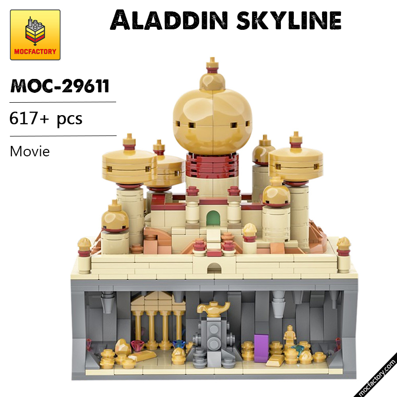 MOC 29611 Aladdin skyline Movie by benbuildslego MOC FACTORY - LEPIN Germany