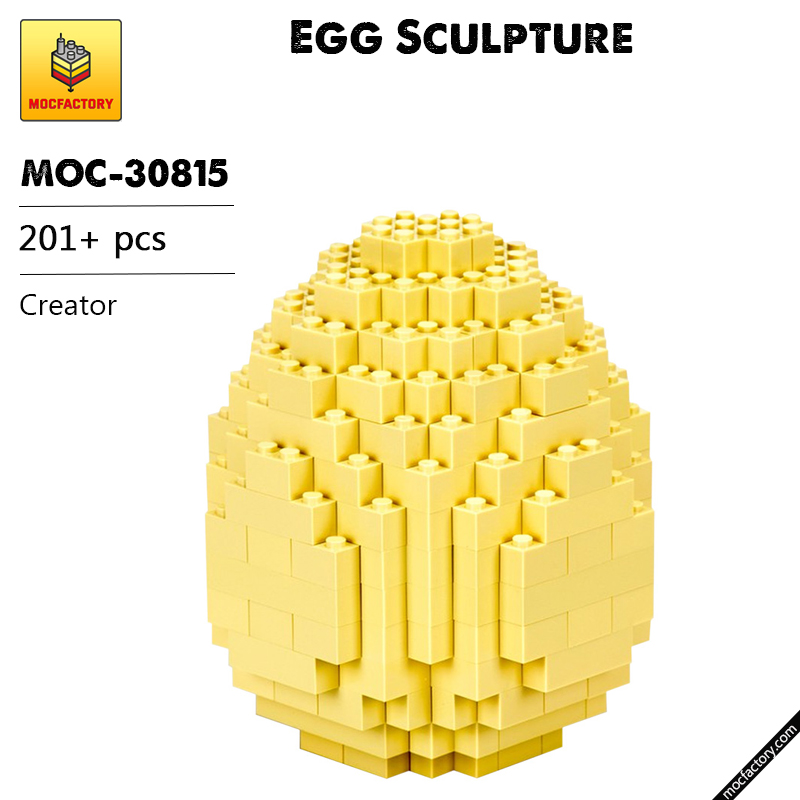 MOC 30815 Egg Sculpture Creator by Runtemund MOC FACTORY - LEPIN Germany