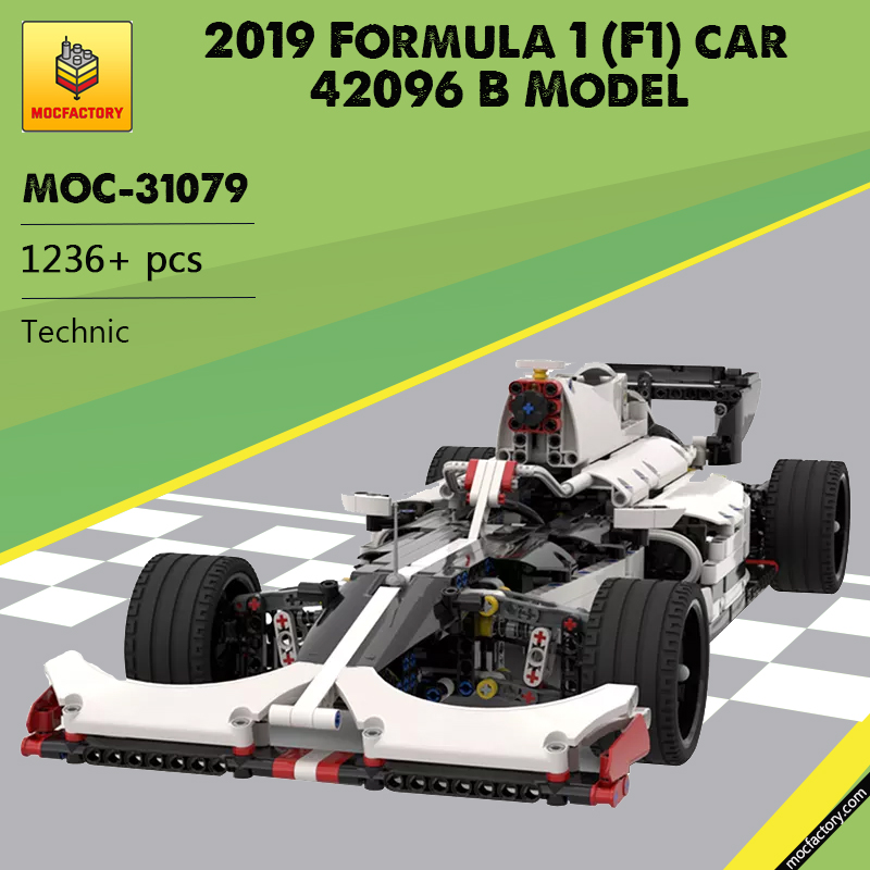 MOC 31079 2019 Formula 1 F1 car 42096 B Model Super Racing Car by GeyserBricks MOC FACTORY 4 - LEPIN Germany