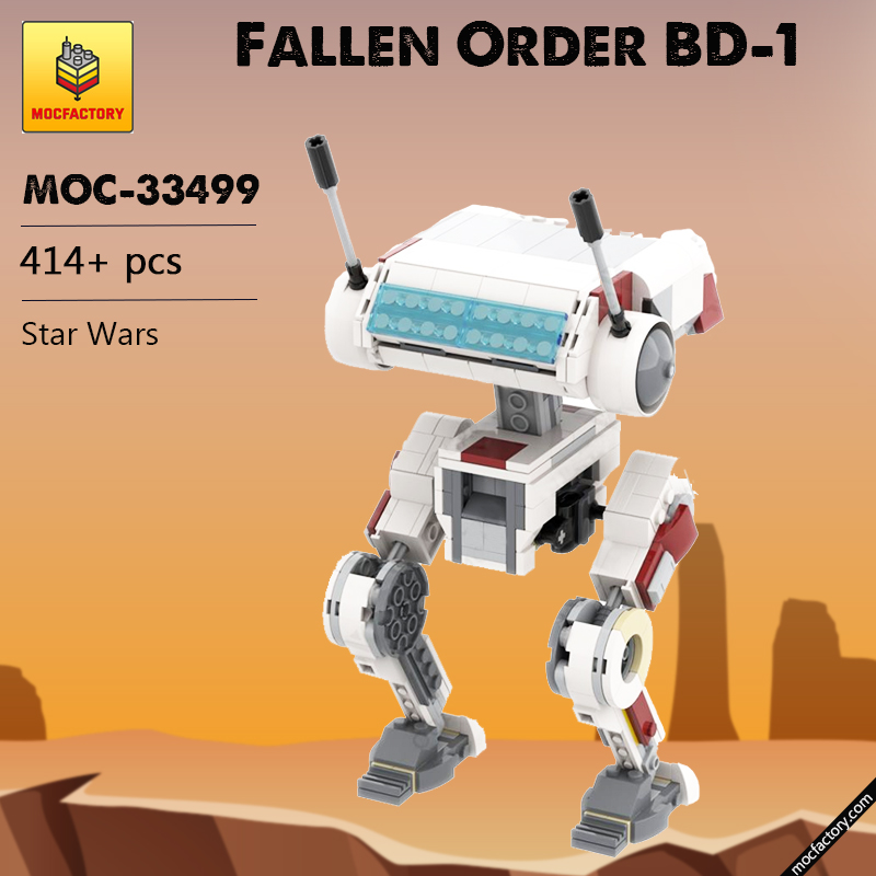 MOC 33499 Fallen Order BD 1 Star Wars by BrickBoyz Custom Designs MOC FACTORY - LEPIN Germany