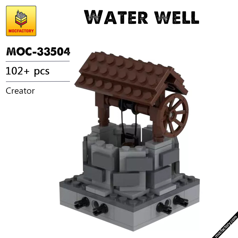 MOC 33504 Water well modular Creator by Tavernellos MOC FACTORY - LEPIN Germany