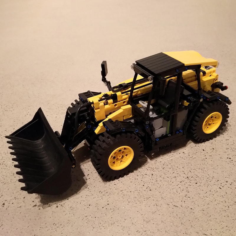 MOC 34753 Telehandler Technic by FT creations MOC FACTORY 3 - LEPIN Germany