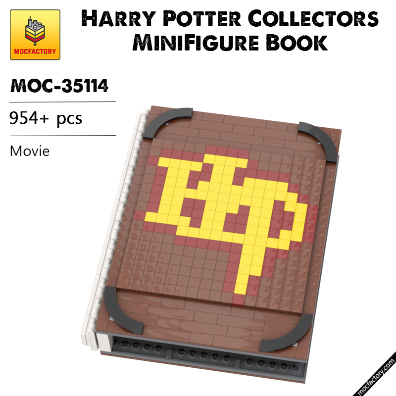 MOC 35114 Harry Potter Collectors MiniFigure Book Movie by gabizon MOC FACTORY - LEPIN Germany