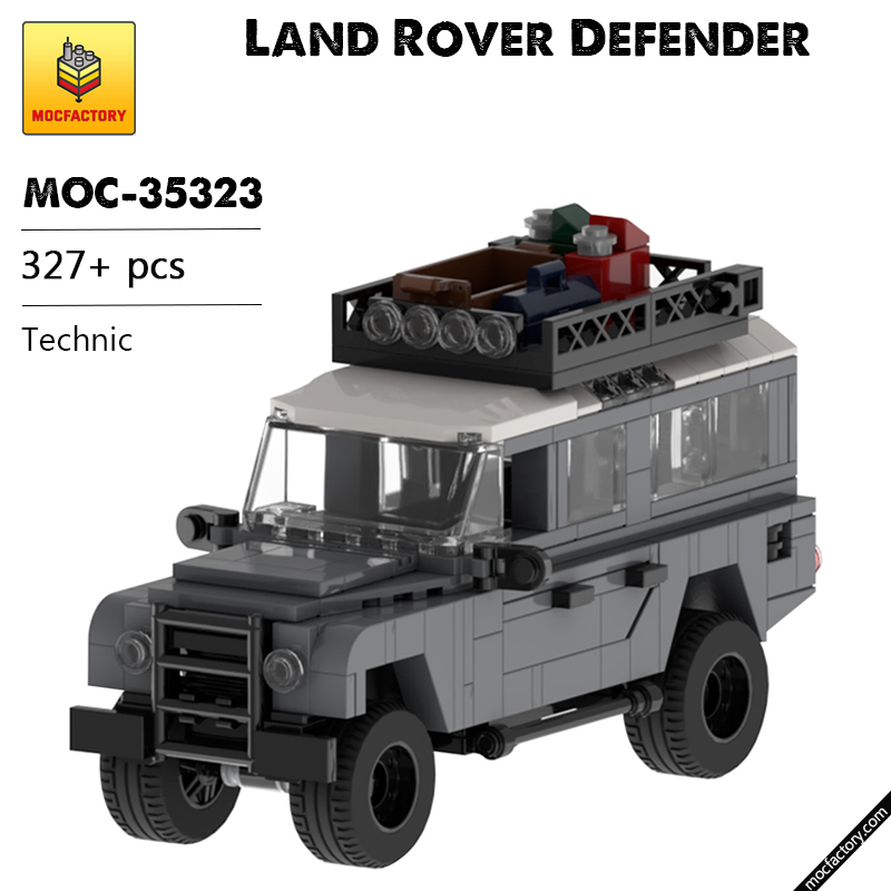 MOC 35323 Land Rover Defender Technic by GothamKnight MOC FACTORY - LEPIN Germany